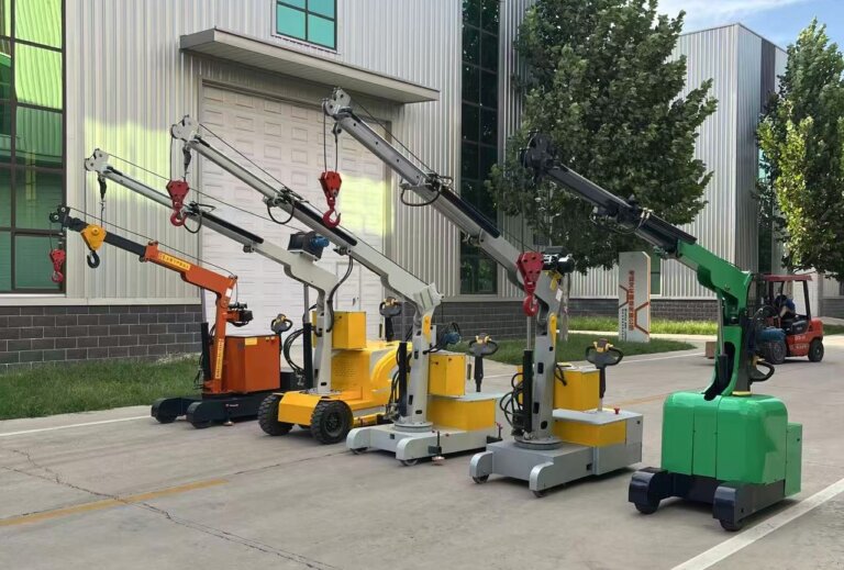 Взрывобезопасные Электрогидравлические самоходные Мини-краны