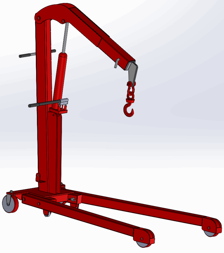 Взрывобезопасный самоходный электрогидравлический Мини-кран